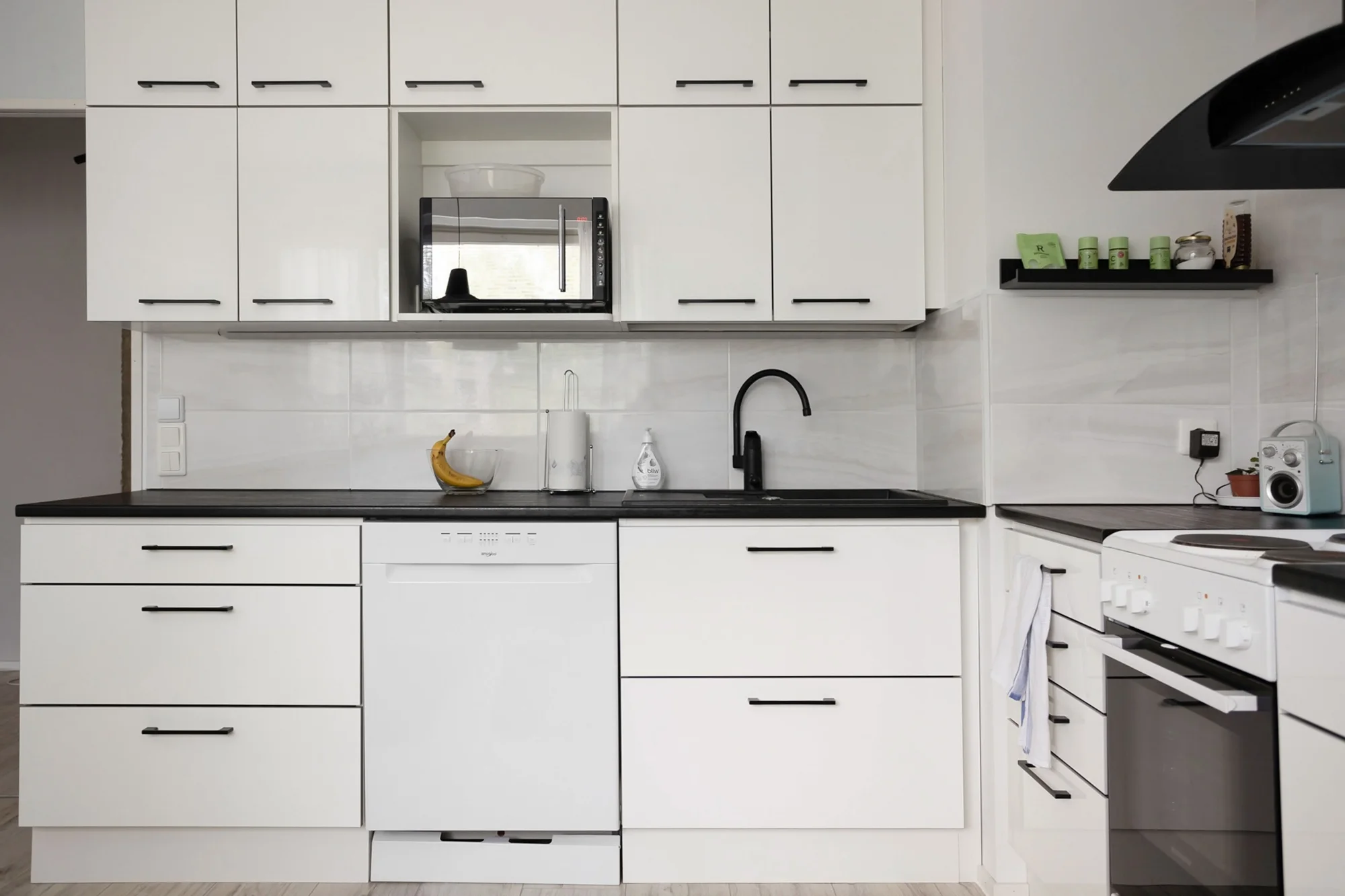 Færdigt køkken efter renovering i Hjørring