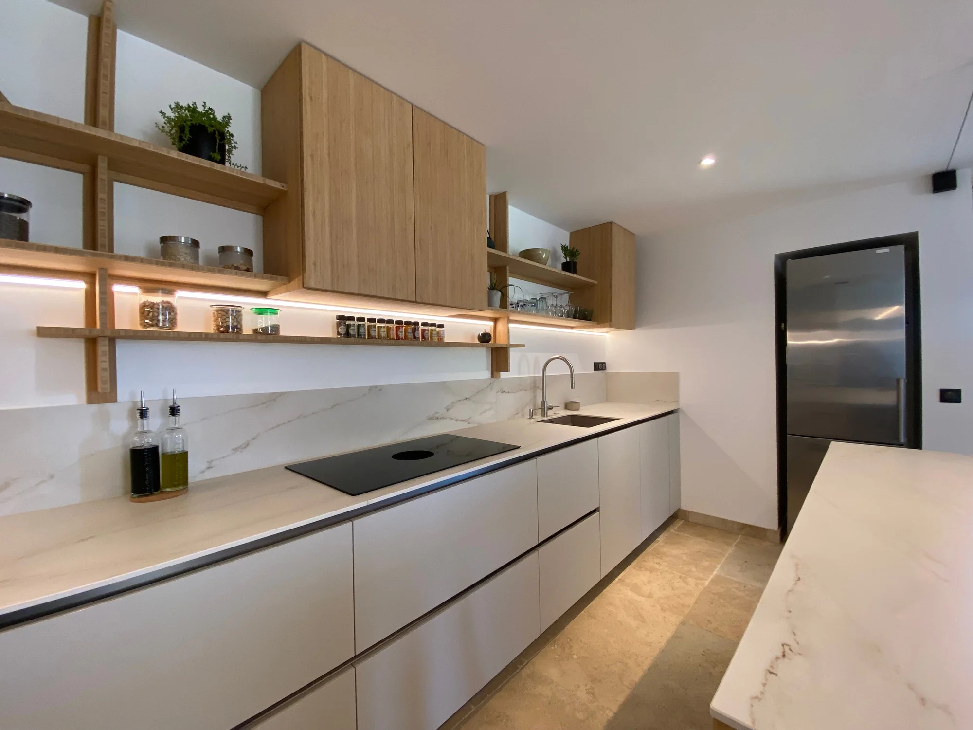 Færdigt køkken efter renovering i Hjørring